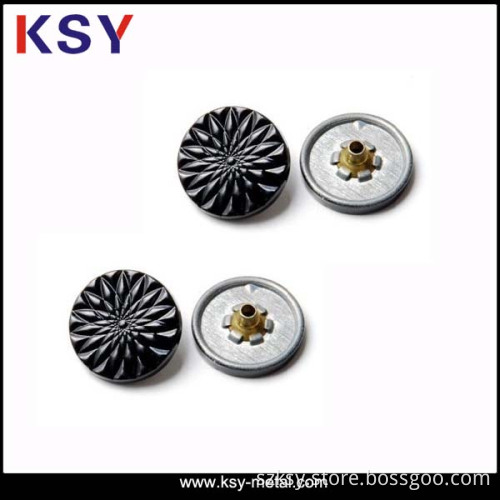 Fashion custom metal button for garments